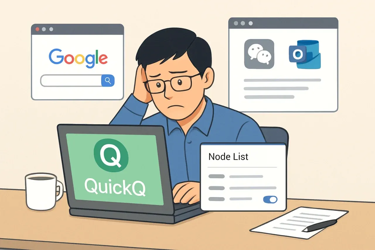 QuickQ更新后无法使用？从版本迁移到线路修复的完整排查指南